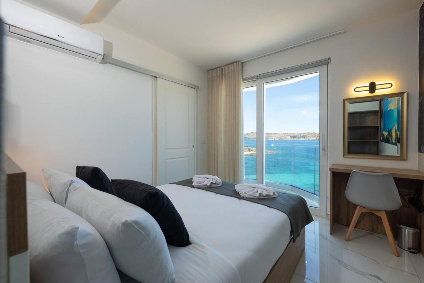 Ivory Suite Seafront With Views!- Fl 15 By Homely St. Paul's Bay Exterior foto